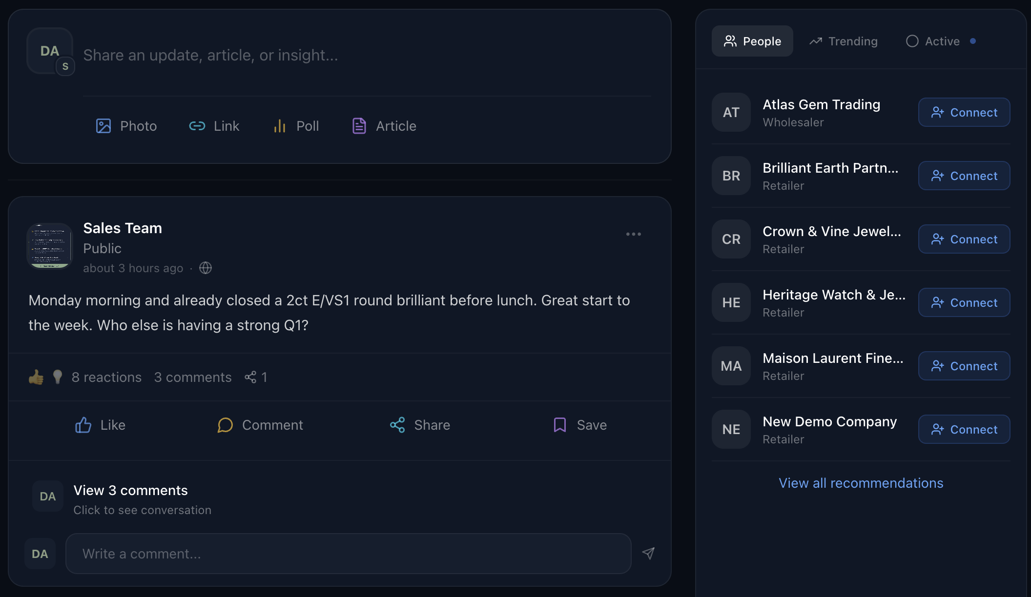 Jewelia Network